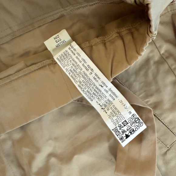 Zara Cargo pants Camel NEW WITH TAGS - Picture 2 of 2
